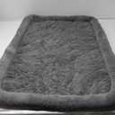 Comfort Expression XL Dog Bed with Bolster, Waterproof Orthopedic Foam Dog Beds for Extra Large Dogs, Washable Dogs Sofa Pet Bed with Removable Cover & Non-Slip Bottom(X-Large,Dark Grey)