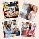 Vintage Pattern Coffee Carafes, 35 Oz/1 Liter - Hot and Cold with Infuser, Perfect for Parties/Home Use (Plum Flower)