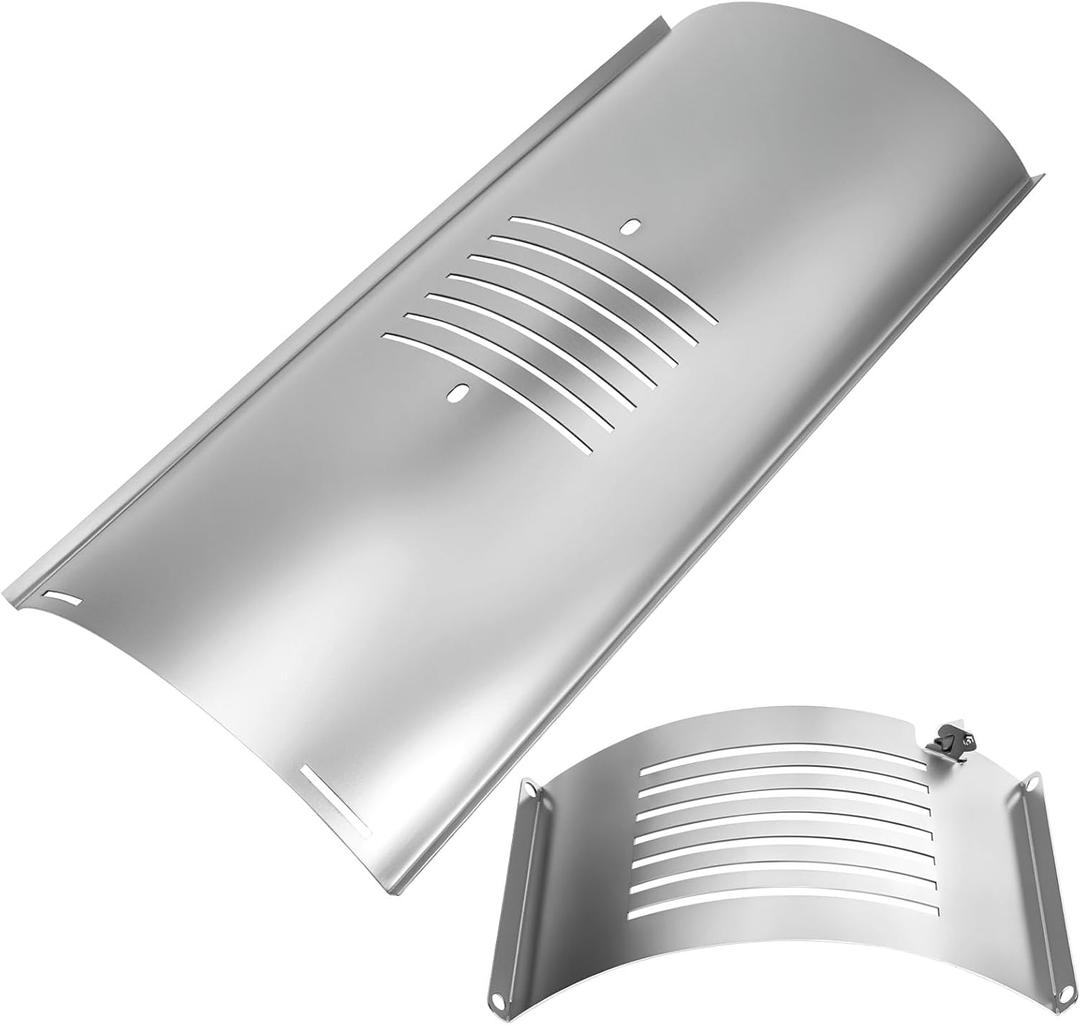 Flame Broiler Kit for Pit Boss Pro Series 1100 Pellet Grills, Flame Broiler Slide Cover and Bottom Replacement Parts for Pit Boss PB1100PS1