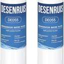 BORPLFTR50 Water Filter Compatible with Bosch Ultra Clarity Pro BORPLFTR55 11032531,12033030, Compatible with Thermador B36CD50SNS, B36CT80SNS, B36CL80ENS, 2 Pack,By DESENRUIS