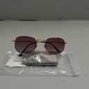 SOJOS Classic Trendy Square Sunglasses for Women Men Cute Big Frame Gold Shades SJ1137, Rose Gold/Grey&Rose