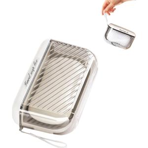 Travel Soap Case Soap Holder Bar,Soap Dish Travel Plastic Soap Dish for Shower Container(Beige)