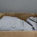 Area Rug 10x12 Vintage Washable Living Room Large Carpet Non Slip Bedroom Indoor Office Dining Room Low Pile Thin Rug Brown