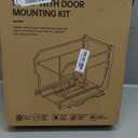 Pull Out Trash Can Under Cabinet with Push to Open Slides, Insputer Heavy Duty Under Sink Garbage Can Kit for Kitchen, Laundry, Not Included Bin, Requires 15" W X 18" D Cabinet