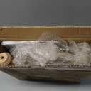 Fultyle Small Side Table, Drink Table for Small Spaces, Modern Martini Table with Solid Wood Leg, Round End Tables Living Room for Bedroom and Office (Rustic Walnut)