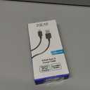 ZGEAR 4' MICRO USB DATA CABLE BK EA
