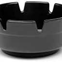 Fox Run Black Ash Tray, 4"