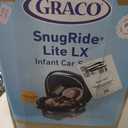 Graco SnugRide Lite LX Infant Car Seat, Lightweight Rear-Facing Seat for Babies 430 lb, 4-Position Adjustable Base, LATCH Installation & ProtectPlus Engineered, Studio, Manufacture Date 04/10/2026