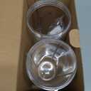 GuanQiao 2-Pack 24oz Blender Cups: Replacement For Ninja, With Sip/Seal Lid, Cleaning Brush & 24pcs Writable Labels. Fits BN401/BN751/BN801/BN800/BL450/BL456/BL480/Foodi SS401/SS101/TWISTi SS151/SS351