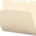 Smead Poly File Folder, 1/3 - Cut Tab, Letter Size, Manila, 12 per Pack (10510)