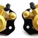 2-pack Brake Caliper for Chinese ATV Quad 110cc 125cc 200cc 250cc 196cc 150cc 6.5HP CTieoleman kt196 yerf dog gx150 Kandi Baja RTK200 Go Kart RTK200Dune Buggy Taotao Roketa Sunl Kazuma Golden