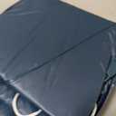 Intex 28021E Pool Cover: For 10ft Round Easy Set Pools Includes Rope Tie Drain Holes 12in Overhang Snug Fit