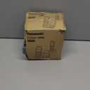 Panasonic Cordless Phone with Answering Machine, Advanced Call Block, Bilingual Caller ID and High-Contrast Display, Expandable System with 2 Handset Cordless Telephones - KX-TGD832M (Metallic Black)