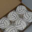 12-Pack Volleyball Travel Jewelry Case With Mirror Round Volleyball Stuff Portable Jewelry Organizer Storage Case for Team Athletes & Sports Enthusiasts Christmas Events & Milestones (Mirror)