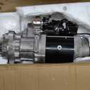 8200308 New 39MT 12V Starter Fit for Ford Freightliner IHC Kenworth Mack Peterbilt Sterling Volvo & Western Star Med & HD Heavy Duty Trucks 11T Cummins ISM ISX M11 N14 & Volvo VED12 Rotatable 8201079