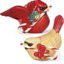 Lenox 880133 Winter Greetings Bird Salt And Pepper Set, Christmas & Holiday Hosting