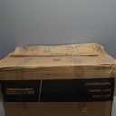 Amazon Basics Inflatable Air Mattress, Queen Size, 22in Height, with Built-in Pump, for Guests or Camping (Queen (600 lbs) - NA Plug)