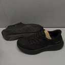 Skechers Men's Contour Foam Cozy Fit Hands Free Slip-in Shoes (8.5, Black/Black)