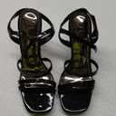 Sugar Women's High Heel Dress Sandal Open Toe Shoe Ladies Ankle Strap Pump (8)