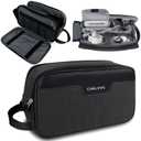 Travel CPAP Carrying Bag Compatible with ResMed AirMini CPAP Machine and Accessories, Small Travel CPAP Equipment and Supplies Organizer Case with Luggage Rod Strap (Bag Only, Patent Pending) (Black)