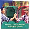 WeatherPod The Original Shark Tank MyPod Mesh 1-2 Person Pop-Up Screen Pod - Keeps Out Bugs, Mosquitos, and Harmful UV Rays - UPF 50 for Maximum Protection from The Sun (36"L x 36"W x 59"H, Navy)