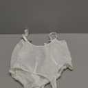 SHAPELLX Lace Bodysuit for Women Tummy Control Shapewear Backless Body Suits One Piece Body Shaper Thongs (White)