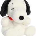Aurora® Timeless Peanuts® Palm Pals™ Snoopy Stuffed Animal - Classic Characters - Lasting Memories - White 5 Inches