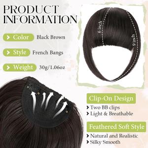 Bangs Hair Clip in Bangs