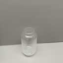 Ribbed Glass Vase, Clear Flower Vase for Bouquet, Glass Vases for Flowers, Modern Vases for Living Room, Bedroom, Kitchen, Dining Table, Office, Wedding, 8.6 Inches