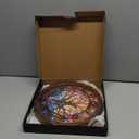 Tree of Life Wall Clock 12inch Silent Movement Non-Ticking Clock Precise Timekeeping Wall Clock Suitable for Living Rooms Bedrooms Offices Ideal for Home Decor Gifts Antique Copper