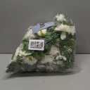 Lvydec 2 Pack Artificial Peony Garland - 6ft Silk White Peony Flower Arch Vine for Wedding Party Table Decoration