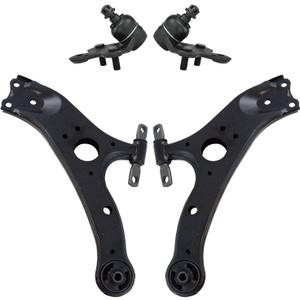 TRQ Front Lower Control Arm with Ball Joint Set Driver & Passenger Side Lower Compatible with 2011-2020 Toyota Sienna