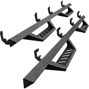 Tyger Auto LanderX Running Board Compatible with 2019-2026 Chevy Silverado GMC Sierra 1500; 2020-2026 2500 3500HD (Not Fit 19 LD) | Double Cab | TG-LX3C82458 | Drop Step Side Step Rail Nerf Bars