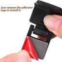 2 x Hemobllo 6 Pack Reptile Feeding Tank Buckles Anti-Escape Terrarium Locks for Turtle Breeding Boxes Compatible with Nomo Yl-07 Terrariums Durable Plastic Latches for Amphibious and Rainforest Tanks