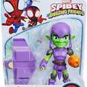 Marvel Spidey & His Amazing Friends Action Figures Superheroes + Villains (Choose Figure) (Green Goblin (4 inch))