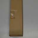 9.5 Large Acrylic Straw Holder for Cabinet Door - Reusable Tumbler Straw Organizer Storage, Small Kitchen Accessories Container, Ultra Sticky Cupboard Door Mounted (White)