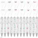 Gilprop 24Pcs Dental Assistant Gifts Cute Tooth Pens and Self Stick Notes White Dental Hygienist Gifts Notepads Ballpoints Bulk for Dentist Lover Appreciation Gift Traveler Birthday Party Supplies