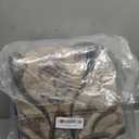 RELEANY Area Rugs 4'x6' Washable Non-Slip, Floral Vintage Distress Print Pattern Medallion Carpet for Living Room Bedroom Dining Room, Black Brown Neutral Dark Tan