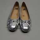 Steve Madden New York Zion Women's Flats Shoes Silver Size 7