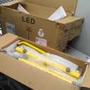 25000 Lumen Work Lights with Stand, Dual Head LED Work Light with USB & Socket, Waterproof Portable Lights with Individual Switch, Led Flood Light with 72 Inch Adjustable Metal Telescoping Tripod