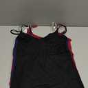 BQTQ 5 Pcs Womens Camisole Square Neck Camisoles Spaghetti Strap Camisole Slim Fitted Basic Camisole Top (Small, Black, White, Gray, Darkred, Navy)