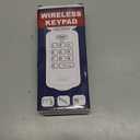 for Genie Garage Door Opener Keypad Compatible with All Genie Intellicode Overhead Door Codedodger and Dip Switch Garage Door Opener Wireless Keypad Keyless Entry Replace for 1995-Current 315/390MHZ