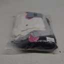 4 Pack Women's Thermal Mock Turtleneck Tops Fleece Long Sleeve Shirts Undershirt Pullover Tops with Thumb Holes (Black, Dark Gray, Light Gray, White) Small