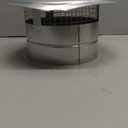 8 Inch Chimney Cap, Round Roof Rain Chimney Cover, 304 Stainless Steel Cone Top Stove Pipe Cap with Screen, All Weather Flue Vent Caps, for Fireplace Outdoor Stove Single Flue (200mm/8in)