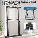 STACOO Foldable Pull Up Bar Pull Up Station,Power Tower with Triangular Structure, Multi-Functional Dip Station for Home Gym 300LB