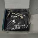 220V to 110V Voltage Converter US to Europe for Hair Dryer with Fast Charging 2 USB A 2 USB C, Power Converter Adapter Combo International Universal Travel Converter Adapter (Black)