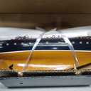 NAUTIMALL 25" Wooden Sailboat Model Sailing Yacht Atlantic Schooner Ship Scale Replica Nautical Home Decor Display Collection Watercraft