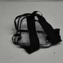 Paxiland Clear Backpack Stadium Approved 12126 with Reinforced and Wider Shoulder Straps, Small Clear Bag for Schools, Concerts, Work, Festivals and Sporting Events - Black