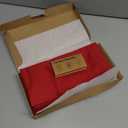 Linen Napkins 20 x 20 inch - 100% Flax Linen Red Double Hemstitch Dinner Napkins Set of 4 - Cloth Napkins Washable Perfect for Christmas and Winter Decor, Festive Holiday