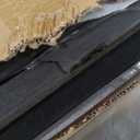 LARWORKS Wood Slat Wall Panels 2 Pack 106" x 23.6", Acoustic Wooden Panel for Wall, Soundproof 3D Fluted Panels for Interior Wall Decor, Living Room, Bedroom - Black (Cover Approx.35 sq.ft)